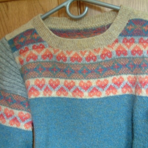 Fair Isle Yoke Pullover