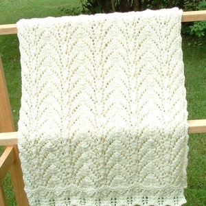 Cathedral Arches Prayer Shawl Pattern image 4