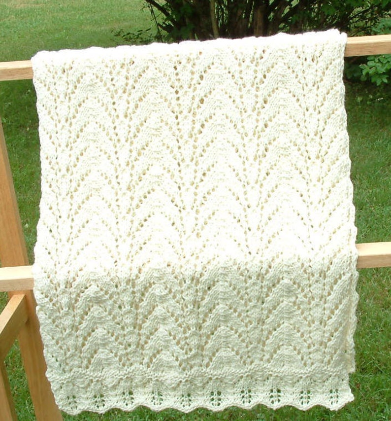 Cathedral Arches Prayer Shawl Pattern image 4