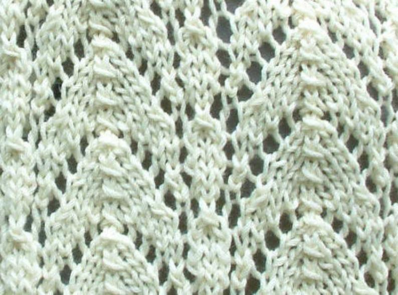 Cathedral Arches Prayer Shawl Pattern image 3