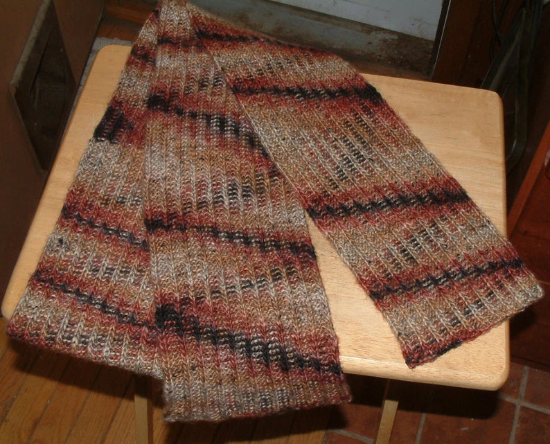 Long Zig-Zag Scarf image 3