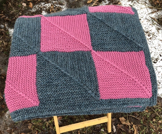 Pink and teal baby blanket deals