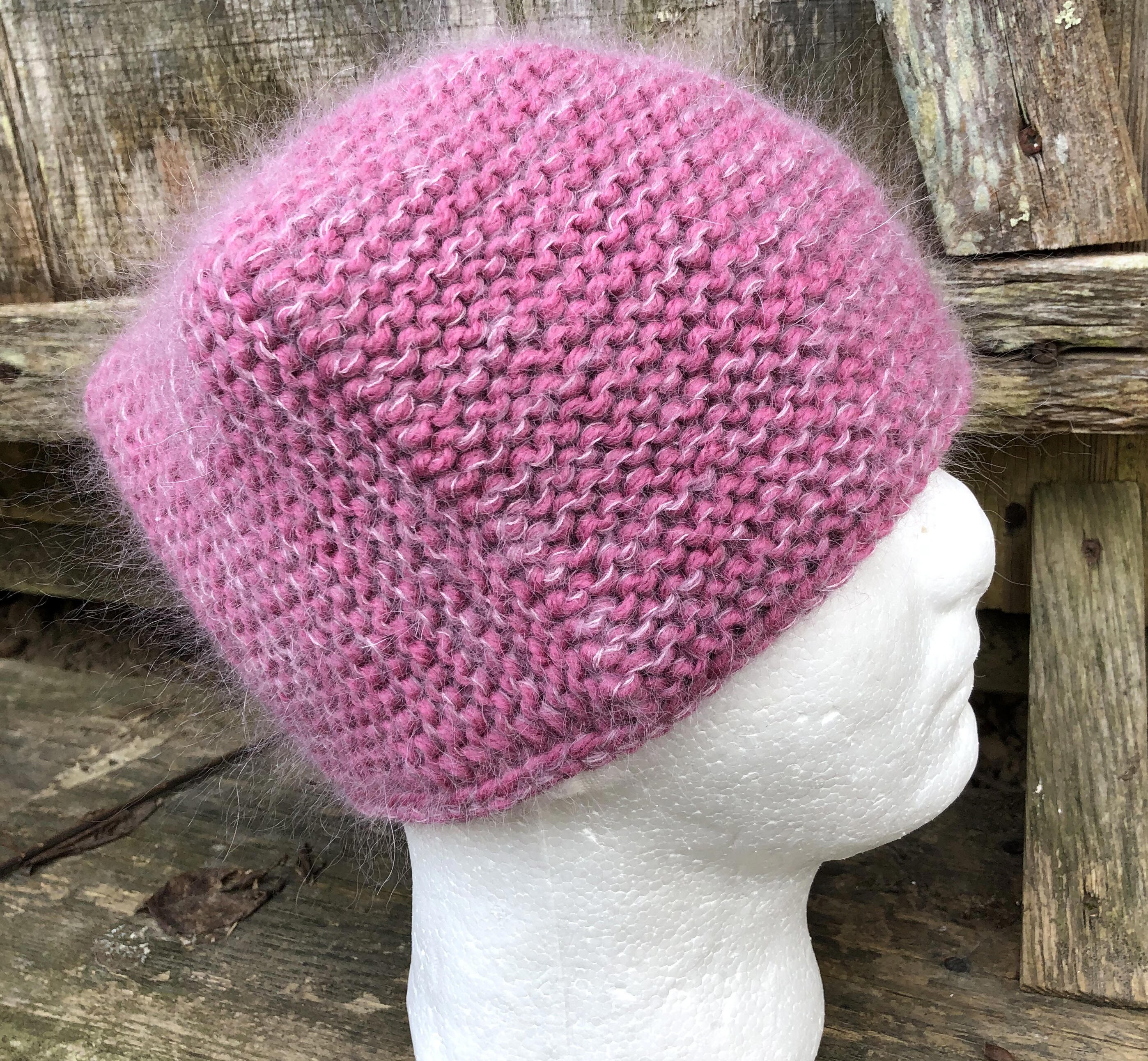 Knit Square Hat - Etsy