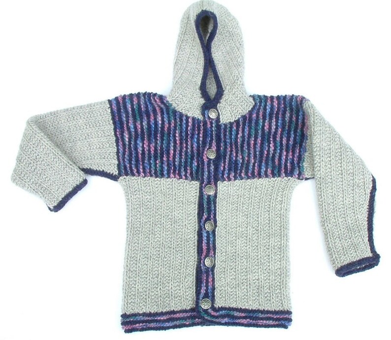 Extra-Long Toddler/'s Criss-Cross Wool Jacket