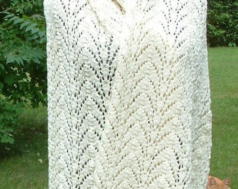 Cathedral Arches Prayer Shawl Pattern