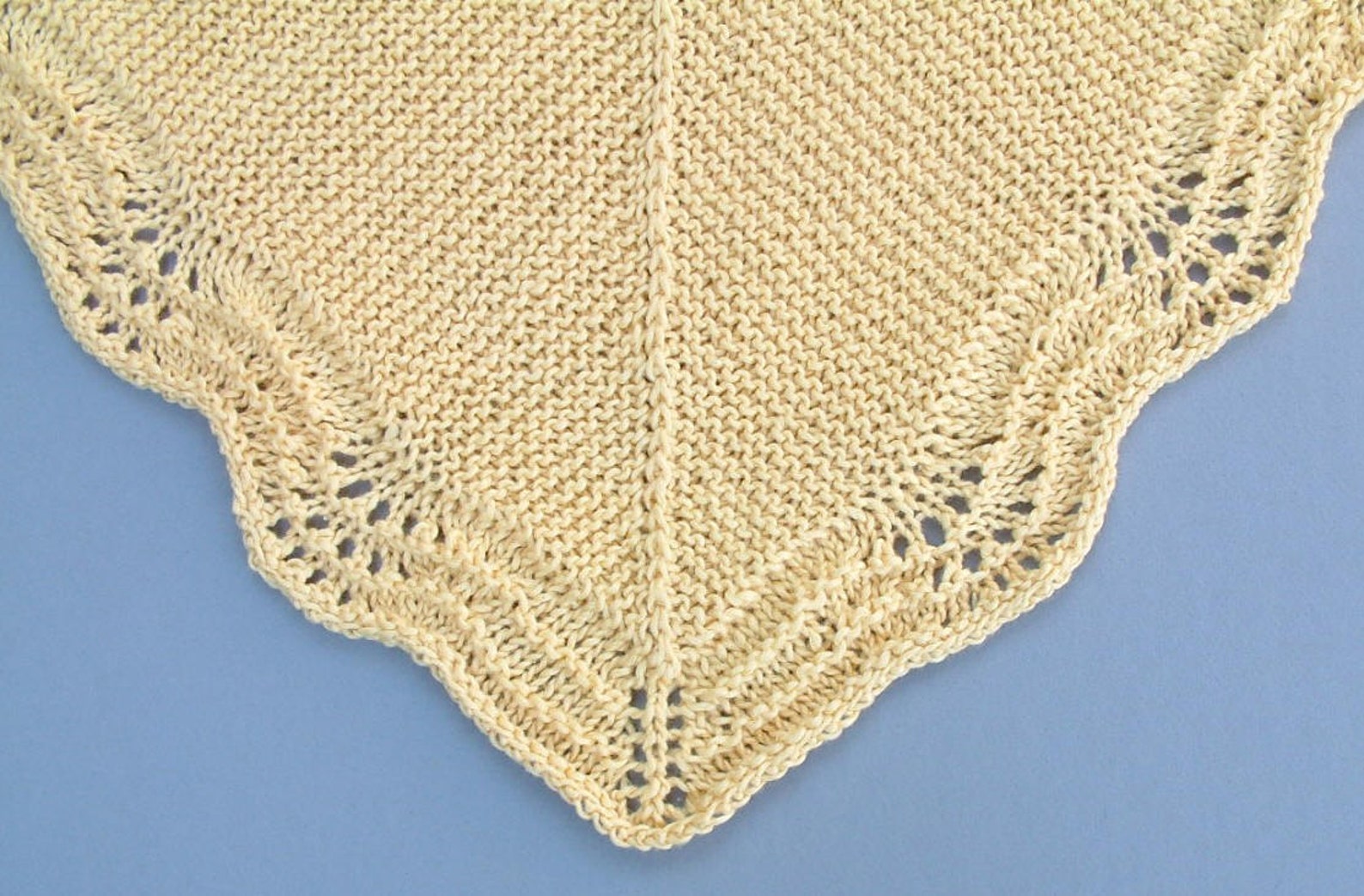Soft Yellow Cotton Baby Blanket Etsy UK