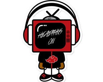 Itachi - Headphones On Sticker
