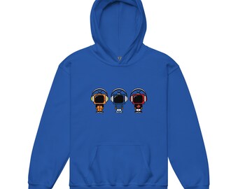 Anime TV Head Hoodie Kids