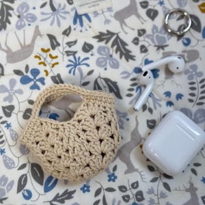 Crochet Pattern/AirPods case/Headphone cover/Earphone mini bag/Earbud holder