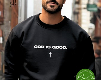 Retro Comfort Religious Shirt, God is Good Shirt, Christian Comfy Shirt, Bible Verse Shirt, Christian Apparel, Faith Shirt, Friends