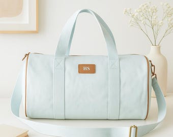 Custom Dance Bag, Monogrammed Gym Bag, Personalised Name Duffle Bag, Weekender Bag, Overnight Bag, Travel Bag, Hospital Bag , New Mom Gift