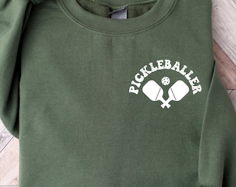 Pickleball Shirt, Pickleball Player Sweatshirt, Funny Pickleball Tshirt, Gift For Pickleball Player, Racquetball Shirt, Pickleball Game Gift
