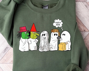 I Got A Rock Halloween Meme Sweatshirt, Funny Ghost Hoodie, Spooky Season Tshirt, Halloween Gift