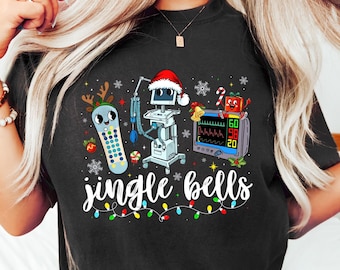 Christmas Nurse Shirt, Jingle Bells Nurse Sweatshirt, Funny Christmas Nurse Shirts, ER Nurse Sweater, Christmas Nurse Gifts, Nurse Hoodie