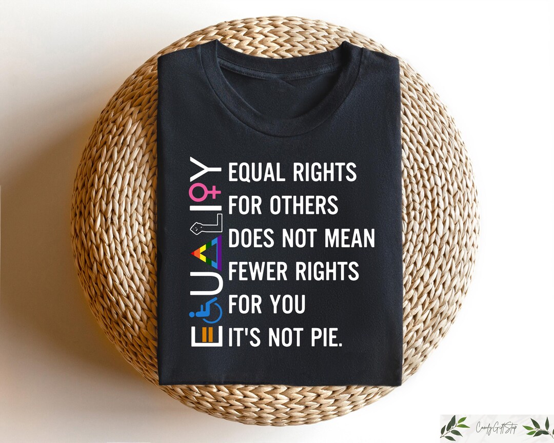 Equality T-shirt, Equal Rights Sweatshirt, Equal Rights for Others ...