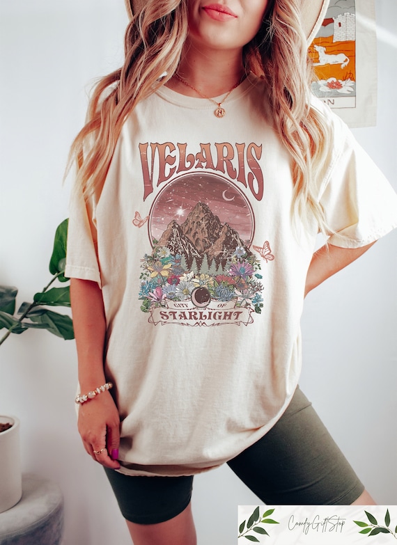 Velaris City of Starlight Shirt, Velaris Sweatshirt, ACOTAR Crewneck, The Night Court Tee, SJM Outfit, Gift for Her, House of Wind Book