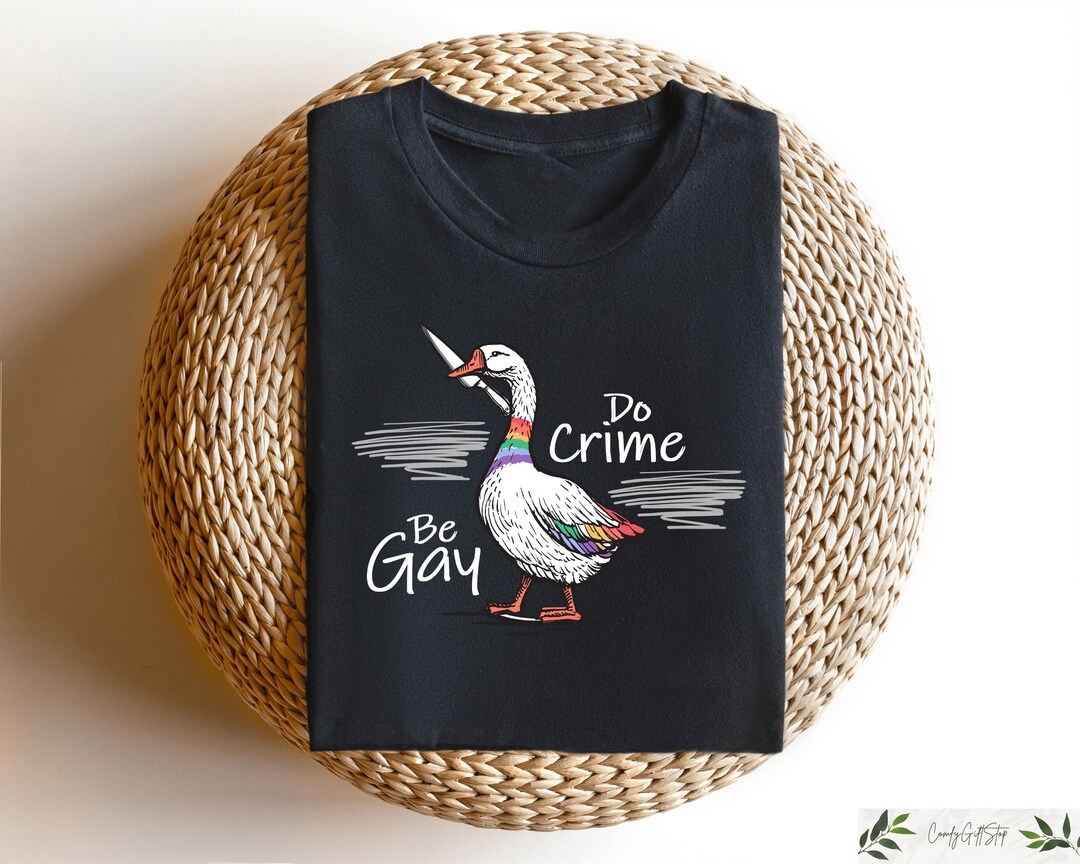 Be Gay Do Crime Goose Shirt, Gay Pride T-shirt, Equality Sweatshirt ...