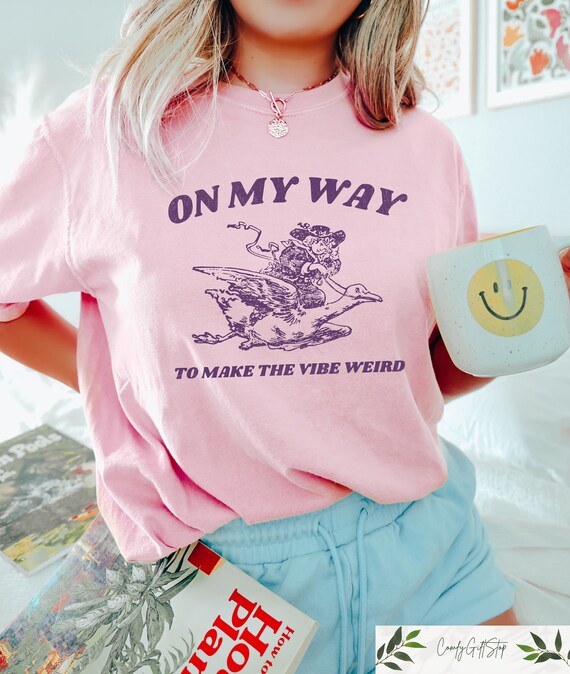 On My Way To Raccoon Meme Tshirt, Cute Raccoon Hoodie Birthday Gift, Trash Panda Hoodie, Animal Rescue Hoodie, Funny Raccoon Hoodie