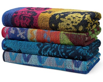 Kaufman Terry Beach Towels Cotton Beach Towels, Gift Towel Design, Christmas Gifts, Pool Towel Gift, Beach Beach Towel Kids 30x60" 4-Pack