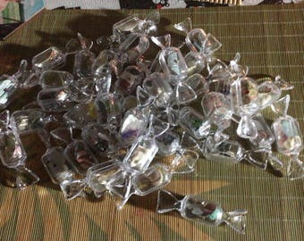 Clear candy box with mini surprise