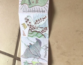 Handmade Hawaiian Fauna Zine