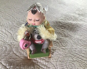 Customized space baby doll