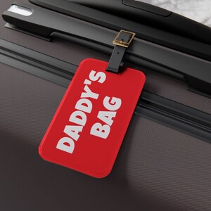 Vaderdagcadeau bagagelabel, bagagelabel, bagagelabel voor papa, papa's tas, cadeau voor papa, reistaslabel, handig vaderdagcadeau, cadeau papa