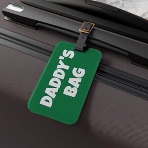 Vaderdagcadeau bagagelabel, bagagelabel, bagagelabel voor papa, papa's tas, cadeau voor papa, reistaslabel, handig vaderdagcadeau, cadeau papa
