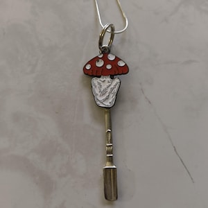 Mushroom Lady Mini Spoon