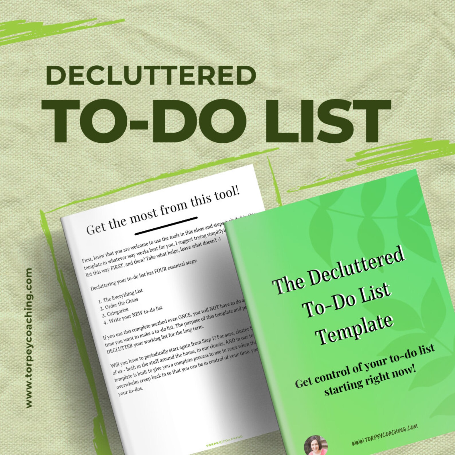 The Decluttered To-do List Template - Etsy