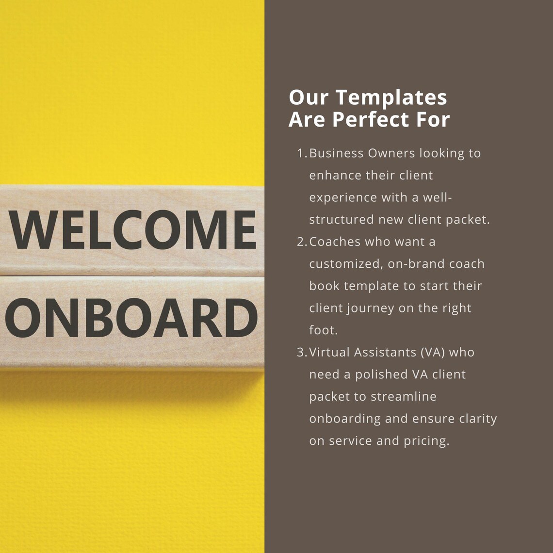 Client Onboarding Welcome Packet: 30+ Canva Templates - Etsy
