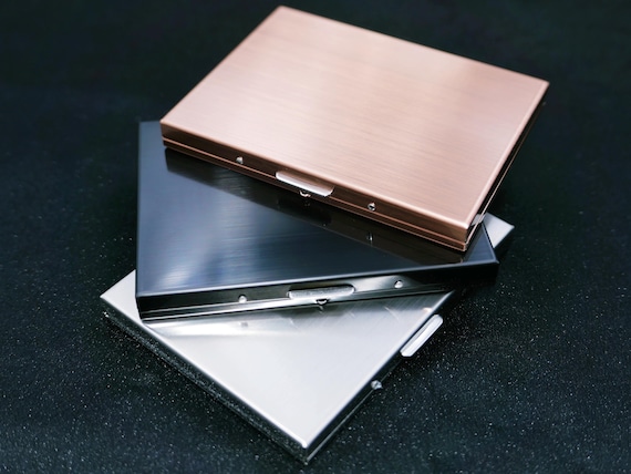 Buy Ultra Slim Cigarette Case for 13 Super Slims / Slim / 100s Cigarettes,  9 Regular/king Size Cigarette, Cigarette Box, Metal Cigarette Holder Online  in India