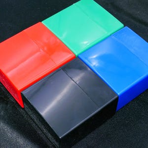 Portasigarette colorato Ultra per 50 sigarette Regular/King Size, portasigarette in plastica, scatola per sigarette, bocchino per sigarette