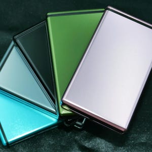 Elegante portasigarette per 20 sigarette Super Slim / Slim, scatola per sigarette, portasigarette in metallo, regalo per la mamma, impermeabile