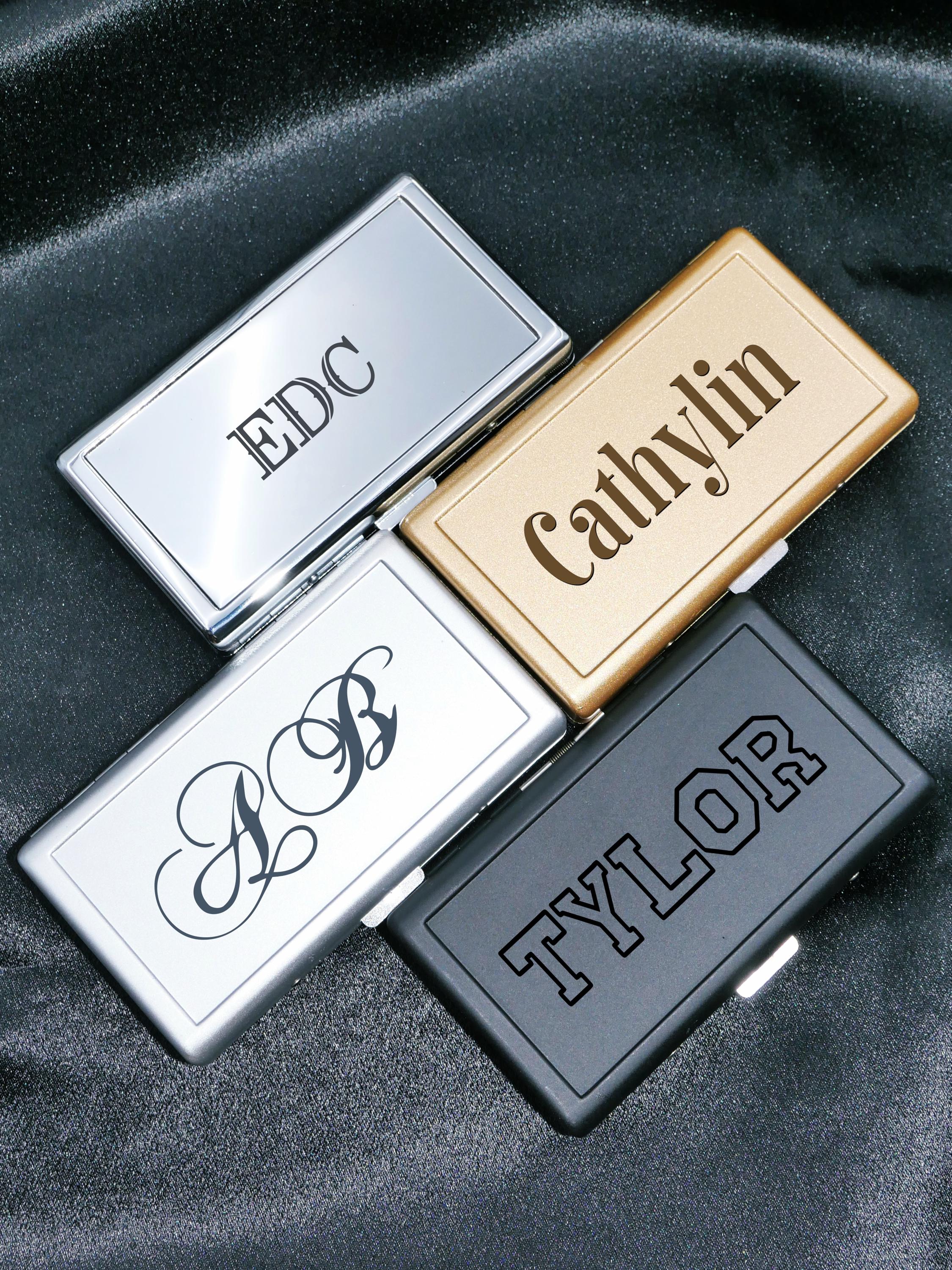 Silver cigarette case - Etsy 日本
