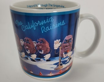 California Raisins Birthday Coffee Mug by Applause - Retro 80's- Vintage