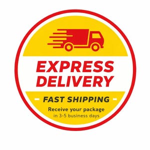 Express-Versand-Upgrade, erhalten Sie Ihr Paket in 3-5 Werktagen.