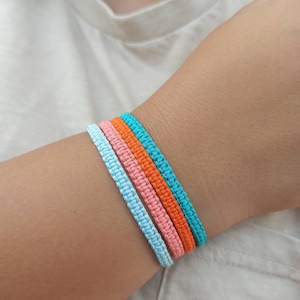 Macrame Thread Bracelet Set: Waterproof Unisex String Jewelry Gift Bundle