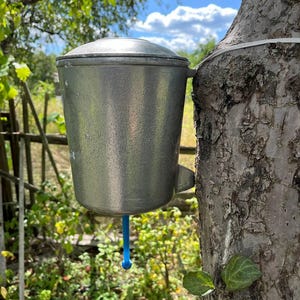 Outdoor Aluminum Hanging Wash Basin 3L, Vintage Wash basin, Handwashing Station, Rustic Hanging Washstand, Backyard Decor, Gift for Gardener