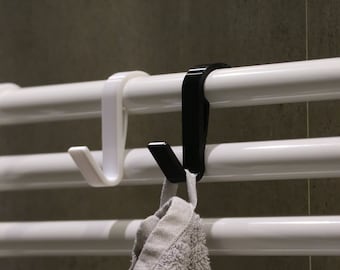 Heizkörperhaken für Handtücher, Handtuchhalter, Handtuchhaken für Heizkörper, Aufhänger für Heizkörper, Haken