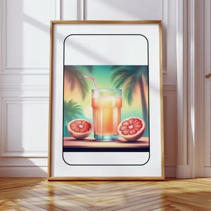 Aperol Geschenk | Geschenk zum Einzug | Einweihungsparty Geschenk | Wandbilder Deko Dekoration | Sprüche Karte | Wandbilder für Wohnzimmer