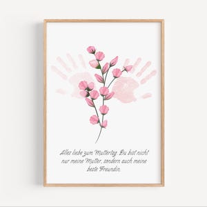 Muttertag Schwiegermutter | Muttertags-Sprüche | Muttertag persönlich | Gutschein Muttertag | zum Muttertag Geschenke | Blumen Handabdruck