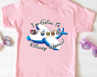 I'm Going to Disney World Shirt, Mickey and Friends Are Going to Disney World Shirt, Walt Disney Matching Shirts,Happiest Place on Earth Tee