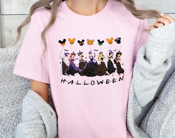 Disney Princess Halloween Shirt, Disney Witch Shirt, Halloween Witches Shirt, Princess Halloween T-Shirt, Magic Castle Halloween Shirt,Witch