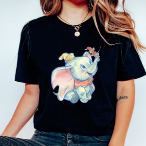 Dumbo Watercolor Shirt, Disney Dumbo Shirt, Disney Shirt, Disney Vacation Shirt, Disney Kid Shirt, Disney Birthday Shirts