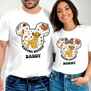 Custom Hakuna Matata Family Vacation Shirt, Disney Lion King Family Shirt,Safari Lion King Shirt,Disney Lion King Shirt,Animal Kingdom Shirt