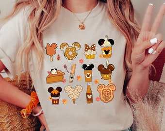 Disney Fall T-Shirt, Disney Halloween, Disney Thanksgiving Tee, Cute Fall Disney Shirt, Disney Autumn shirt, Fall Mickey Shirt, Fall Disney