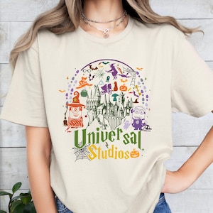 Halloween Universal Studios Vacation Shirt, Disney Group Halloween Shirt,Gift Tee For Halloween,Disney Adventure Shirt,Universal Studios Tee