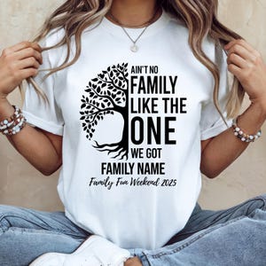 Ain&#39;t No Family Like The One I Got Shirt,Funny Family Reunion Tee,Family Reunion Gift,Matching Black Family Reunion,Black History Month Gift