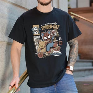 Sudadera Spider-Cat: Sudadera con capucha para amantes de los gatos del Spider-Verse imagen 3